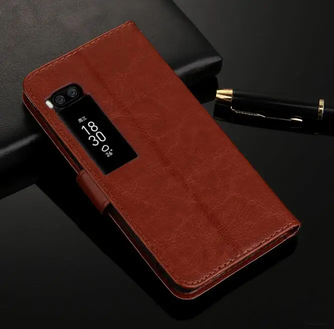 Для meizu pro 7 Plus кожаный PU Слот Кошелек Стенд чехол книжка флип-чехол на plus Hold Case для |