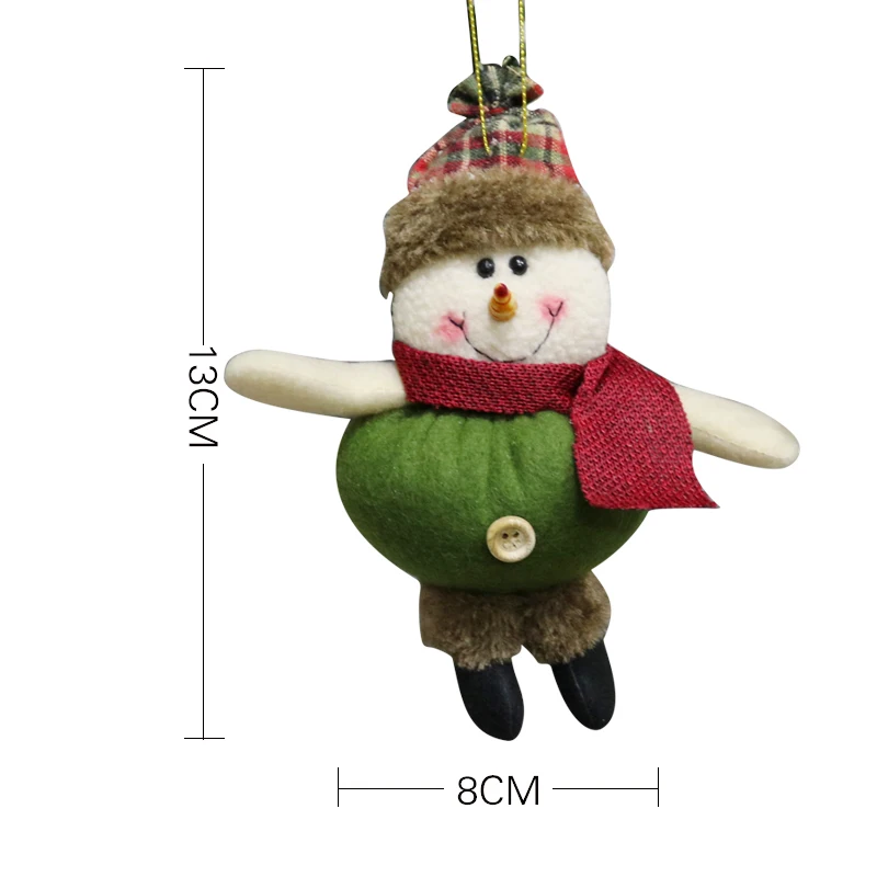 2020 Новый 3 шт crismas Декор kerst papai noel украшение для исполнения рождественского гимна