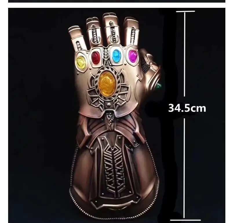 4 завершающей Thanos светодиодный перчатку камни военные СВЕТОДИОДНЫЕ перчатки для детей и взрослых, подарок на Хэллоуин Косплэй