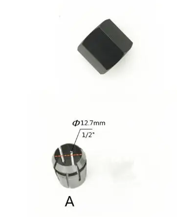 

Фрезерная гайка 1/2 дюйма 12,7 мм 12 мм 763622-4 763628-2 для маршрутизатора Makita RP2301FC RP2303 RP2301 RP1800 RP2300 RP2300FC RP18001