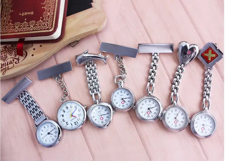 2018 клип медсестра Доктор Подвеска &quotлунный свет&quot карманные кварцевые красный