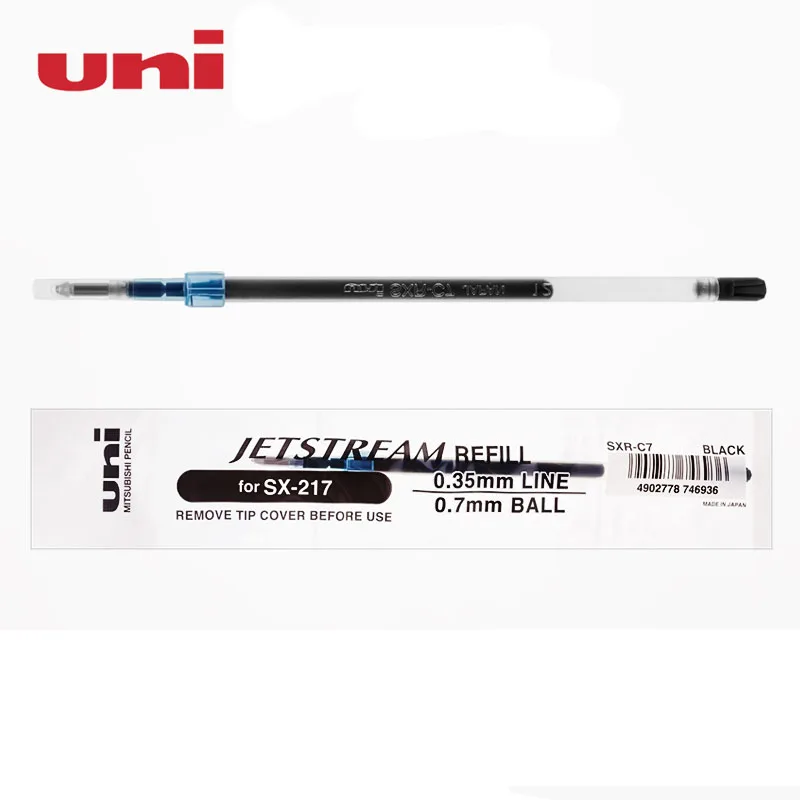 

Japan UNI Jetstream Series Smooth Ballpoint Pen Refill SXR-C7 0.7MM For SX-217