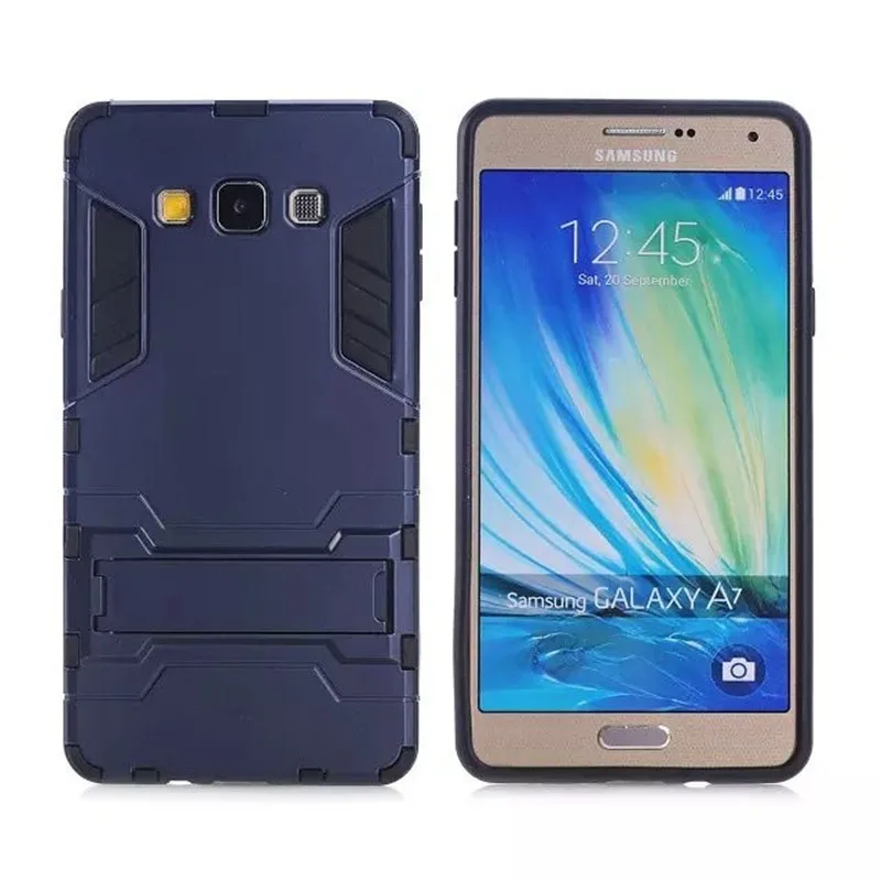 Для Samsung Galaxy A7 ТПУ &amp PC телефон случаях 2in1 противоударный Прочный Combo Броня чехол