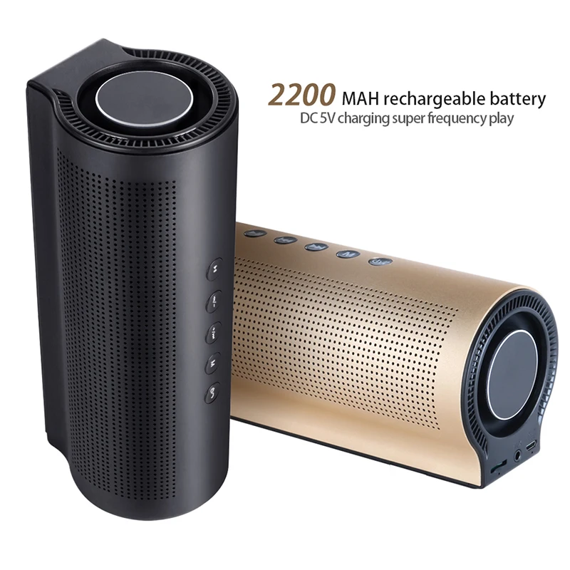 20 Вт Bluetooth динамик s с басами и 2 сабвуфера портативный беспроводной со слотом для
