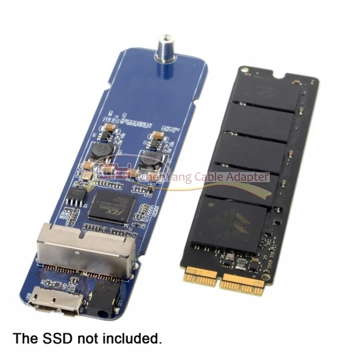 CY Mac book Air Pro 2013 2014 2015 2016 SSD портативный чехол USB 3 0 до 16 + 12 контактов Корпус для