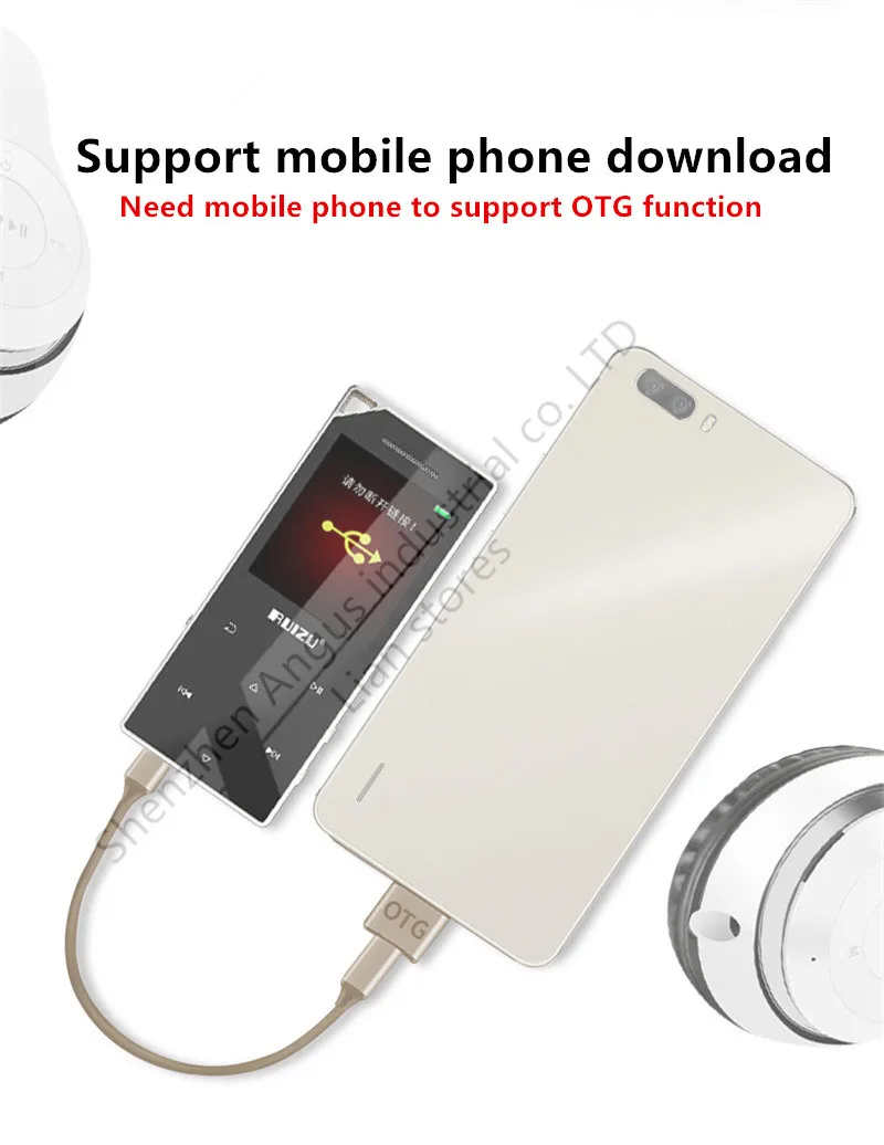 Продукт RUIZU D05 Mp3 bluetooth плеер 8 Гб 16G хранение 1,8 дюймовый экран воспроизведение высокое качество fm-радио электронная книга Музыка MP3-плеер