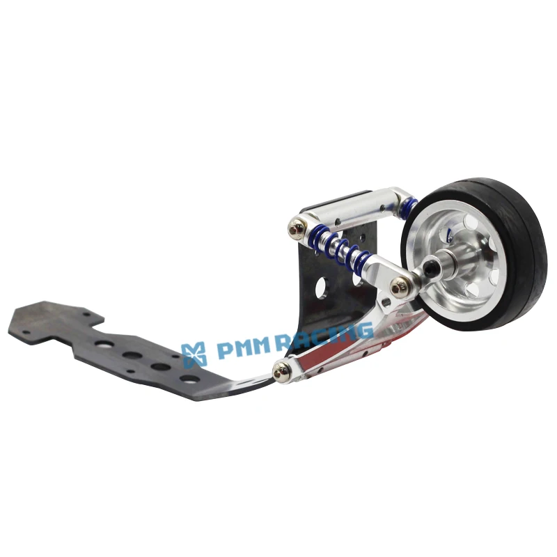 Алюминиевый сплав CNC Wheelie Bar со стальной пластиной для 1/10 E Revo саммит|Детали и