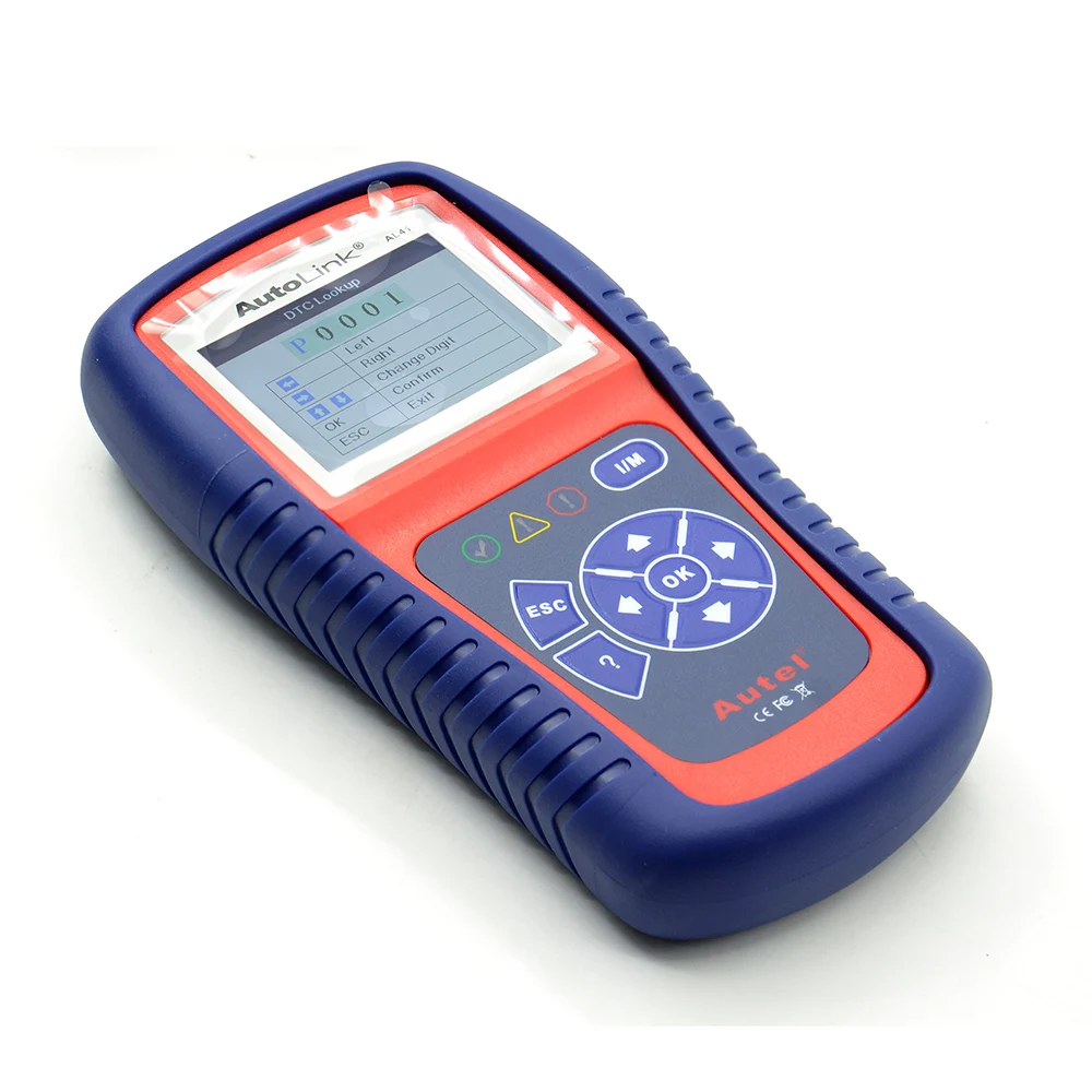 Высококачественный оригинальный Autel AutoLink AL419 OBD II и CAN считыватель кодов