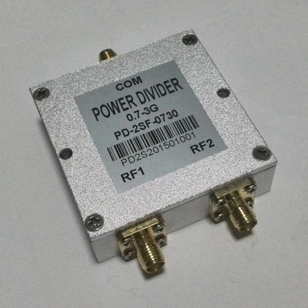 

0.7-3G, two power divider, SMA, microstrip power divider, 700-3000M, one point two distributor.