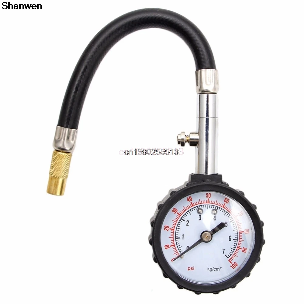 

AIMOMETER Car Truck Auto Motor Tyre Tire Air Pressure Gauge Dial Meter Tester 0-100PSI