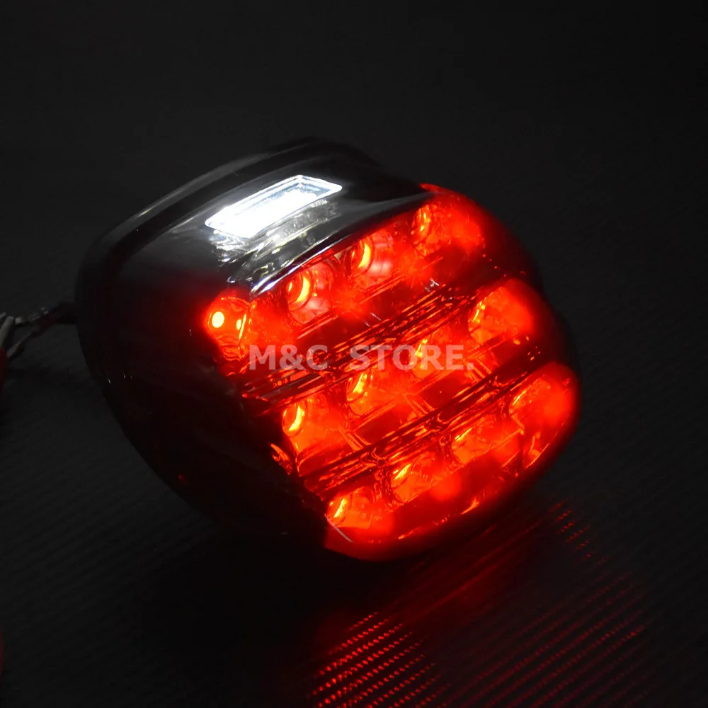 Светодиодный стоп-сигнал для Harley Dyna Fat Boy FLSTF Night Train FXSTB Softail Sportster Road King Electra Glide |