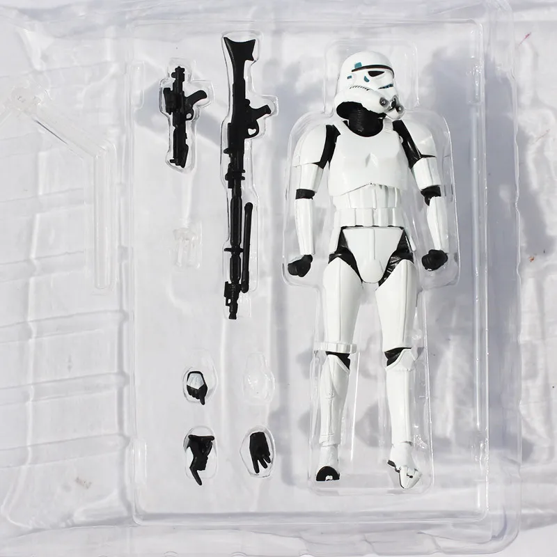 Звездные войны Revoltech Дарт Вейдер 001 Штурмовик 002 Azione ПВХ фигурка Da Collezione Modello