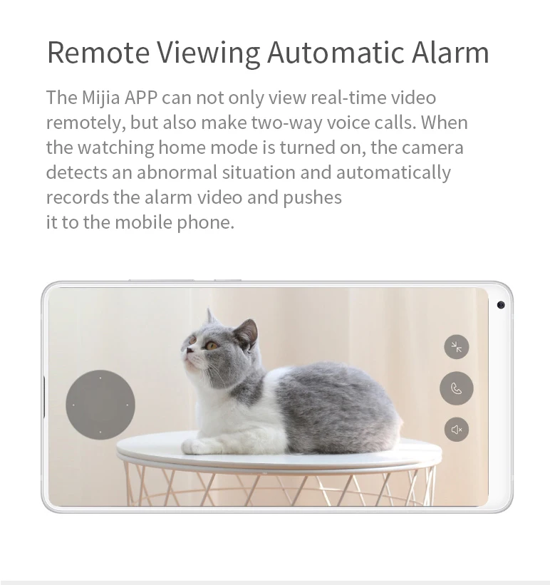 Xiaobai GMSXJ16A 1080P радионяня Беспроводная умная аудио камера домашняя ip-камера безопасности сетевая камера наблюдения детская камера Wi Fi