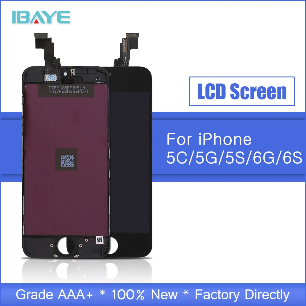 Класс AAA + для iPhone 5C LCD 3D сила кодирующий преобразователь сенсорного экрана в сборе