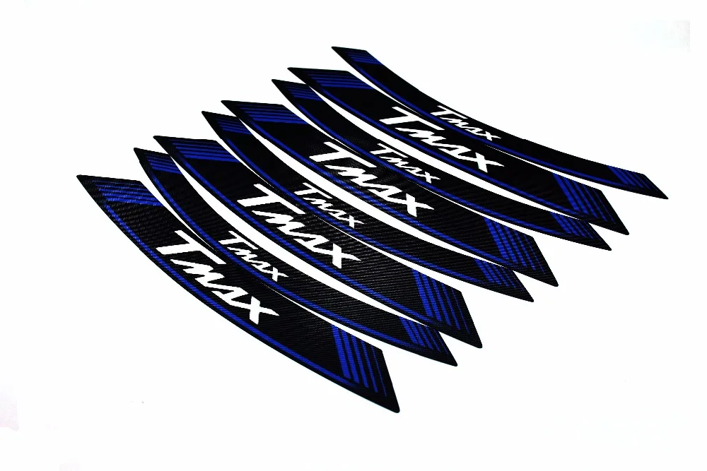 Высококачественные полоски для обода мотоцикла TMAX наклейки с логотипом YAMAHA 500 530