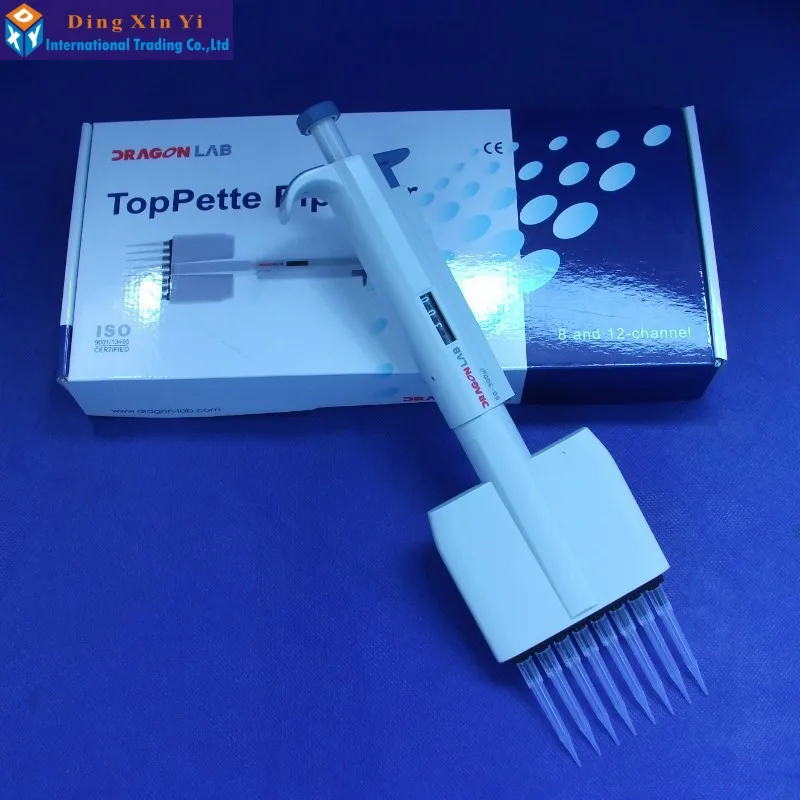 Совершенно новая 8 канальная ручная Регулируемая пипетка купите один и получите