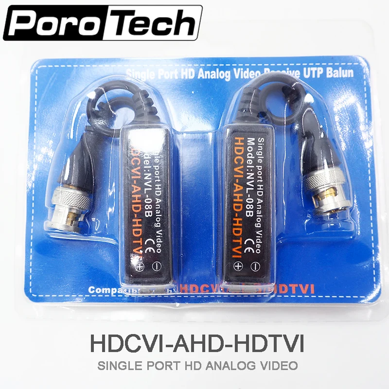 

5 пар/10 шт. Однопортовый HD аналоговый видео пассивный UTP балун HD CVI TVI AHD UTP AHD витой BNC CCTV видео балун передатчик