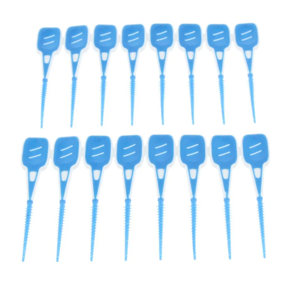 16 шт. Силиконовая зубная щетка инструмент для очистки Мини Портативная