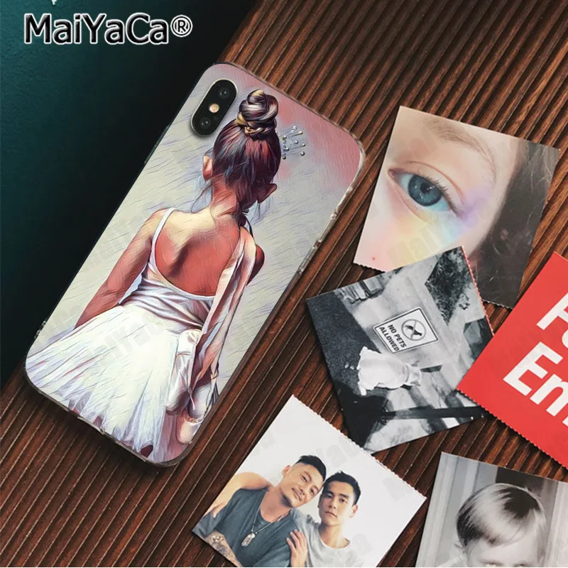 Красивая танцевальная обувь для девочек MaiYaCa чехол телефона с рисунком iphone SE 2020 11