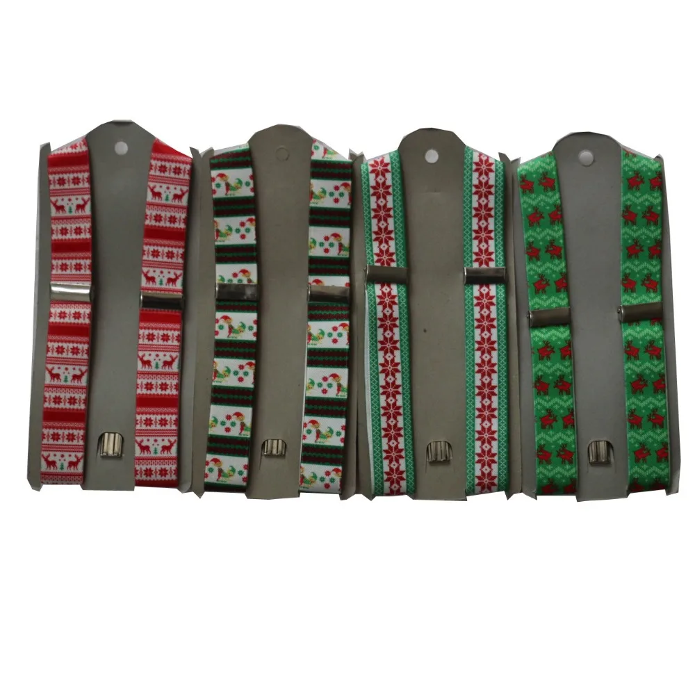 HUOBAO 2019 новые милые детские подтяжки для малышей с регулируемым оленем снежинками