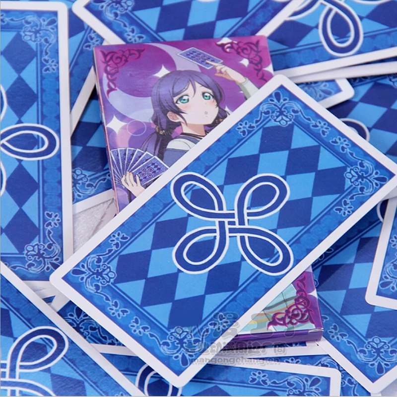 78 шт. японский аниме косплей Love Live! Карты Таро Тодзе Нозоми Major minor Arcana key card |