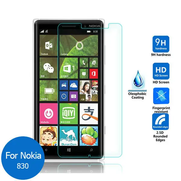 Защитная пленка для экрана из закаленного стекла Nokia lumia 830 0 26 мм 2 5 9h на Tesla Gold Latam Nam