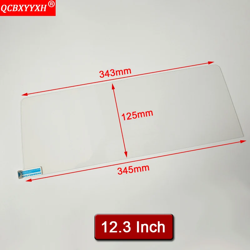 343-345-125 QCBXYYXH наклейки для автомобиля навигационный экран защитная пленка аксессуары контроль ЖК-экрана для Lexus LX 470 LX 570 - Название цвета: 343-345-125