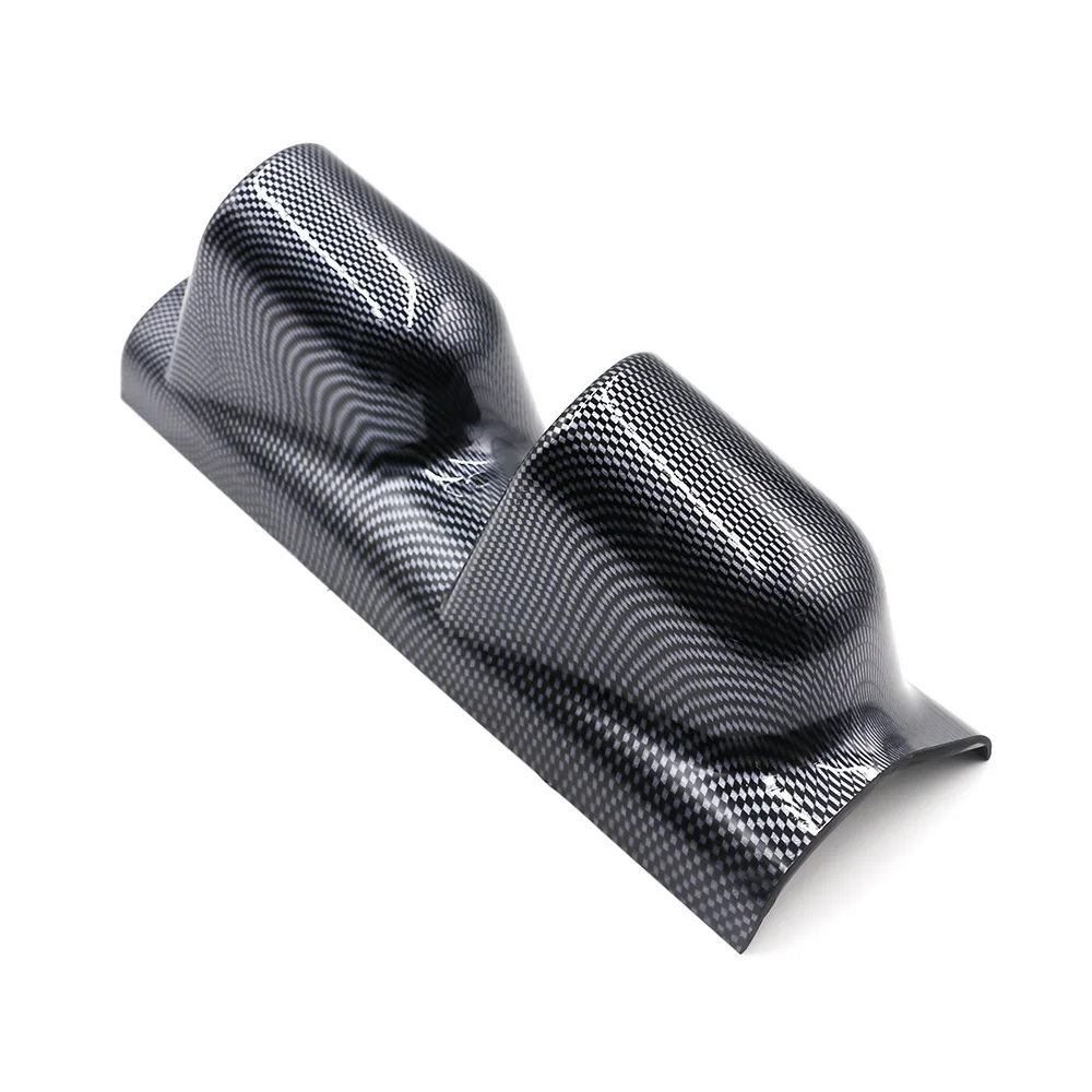 2 &quot52 мм углеродное волокно A столб Pod отверстия манометр держатель водители