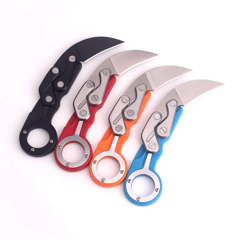 Охотничьи складные ножи Karambit CS GO нож с когтями механический Походный для