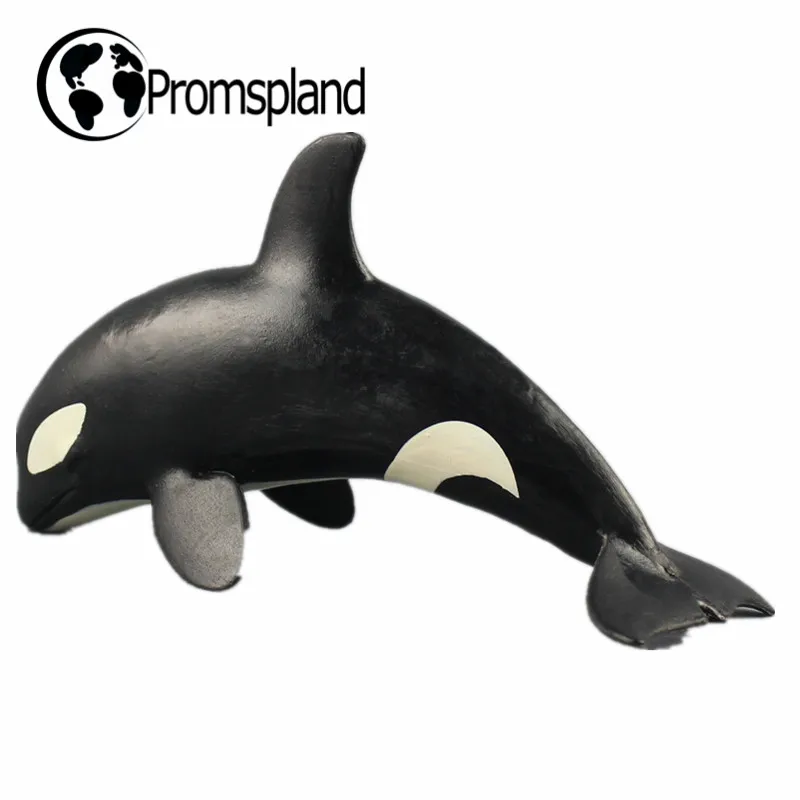 Маленькие фигурки Orca рыбы животных Killer Whales Kawaii экшн Обучающие Развивающие