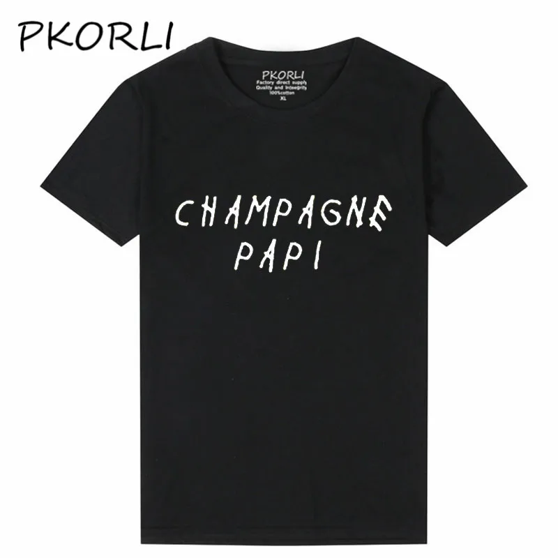 Футболка Pkorli Harajuku Drake мужская и женская футболка с надписью принтами цвета