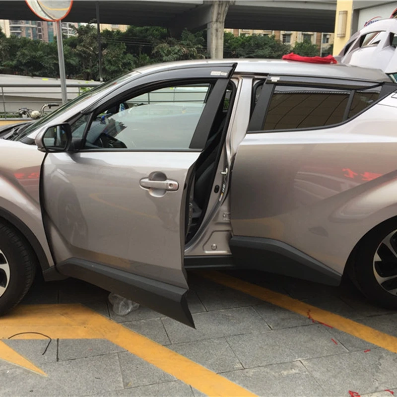 Защитный козырек от дождя и солнца для Toyota пластиковый окна из АБС-пластика 4 шт.