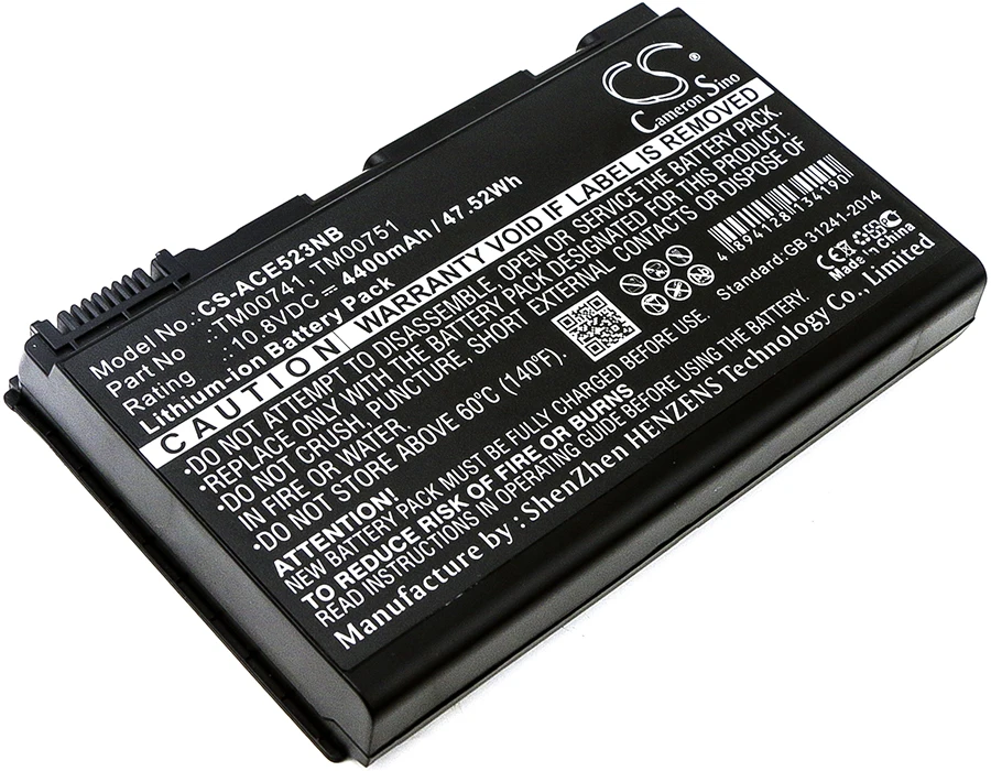 Аккумулятор Cameron Sino для acer Extensa 5120 5210 300508|Аккумуляторы мобильных телефонов| |