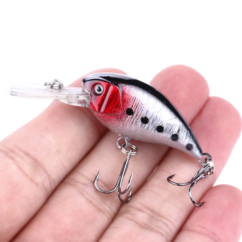 HENGJIA hard crankbaits fishing lures wobbler pike carp trout tackles 1pc mini 3D eyes | Спорт и развлечения