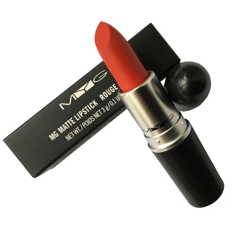 MYG губная помада для макияжа batom матовая корейский макияж леди опасность Красная