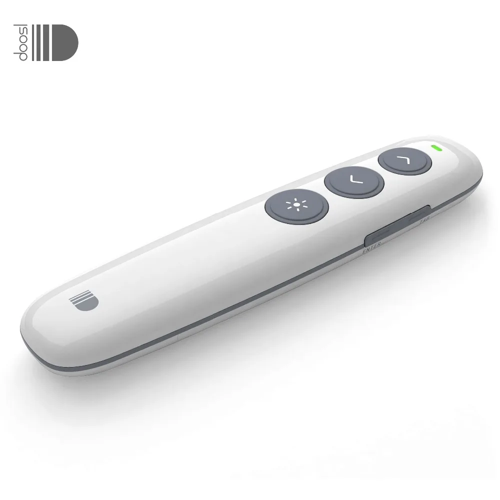 Беспроводной презентатор Doosl перезаряжаемая Беспроводная лазерная указка RF 2 4