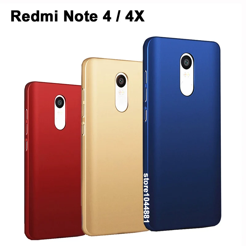Полный защитный чехол для Xiaomi Redmi Note 4 матовый из поликарбоната Xiomi 4X X модный