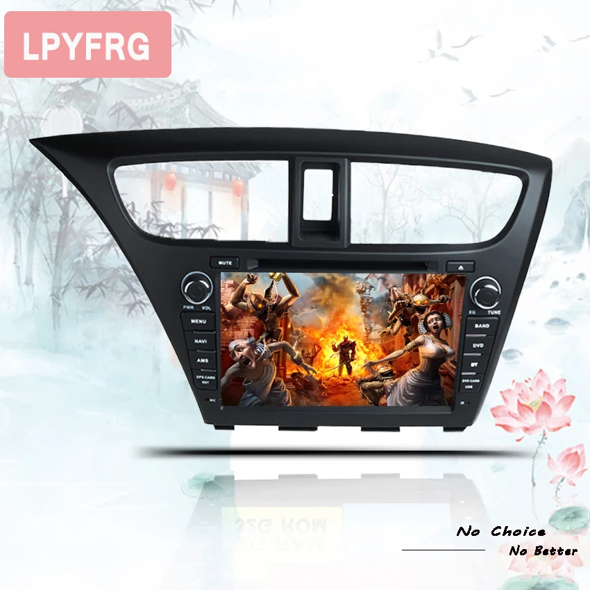 Головное устройство для автомобильного dvd плеера Android 8 1 Honda civic 2013 2014 2015 авто gps