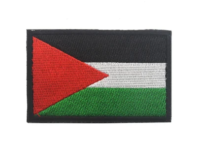 Palestine 1 шт. тканевая нашивка в виде банкнот с линоном, Джорданом, флагом Ямайки, нарукавная нашивка для одежды наклейка на рюкзак DIY аксессуары - Цвет: Palestine