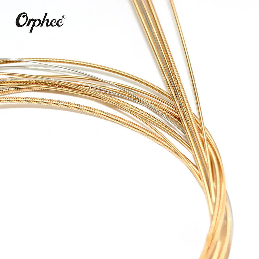 Струна Orphee для акустической гитары суперлегсветильник 85/15 бронзовая насыщенный