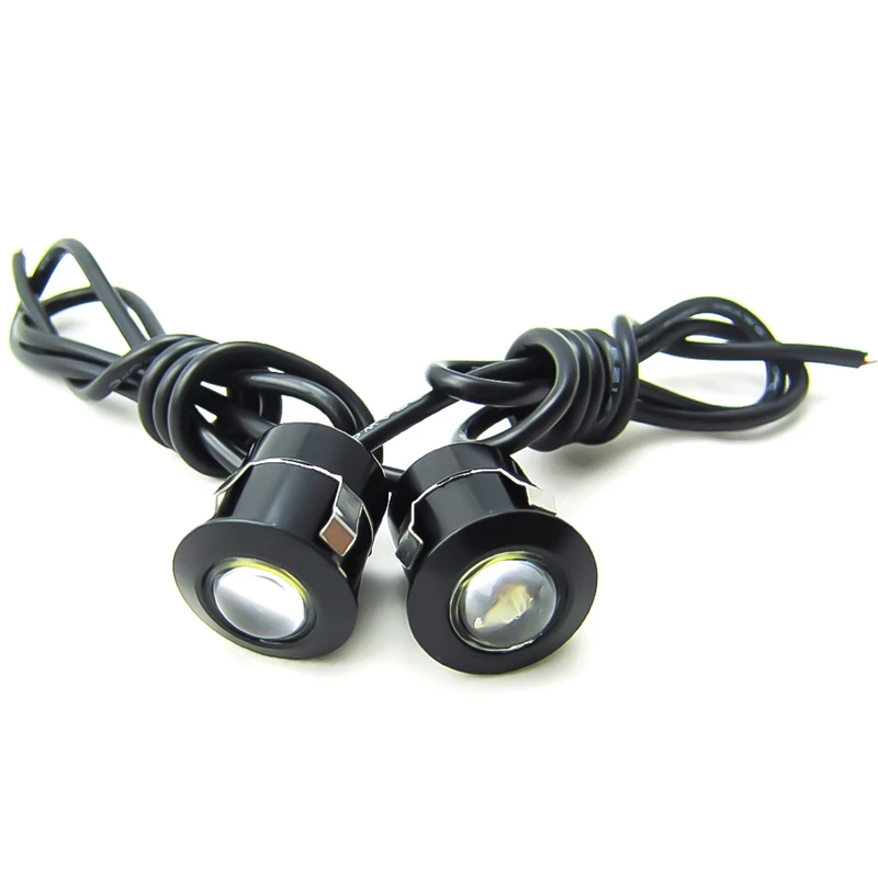 1 шт. 21 мм стайлинга автомобилей светодиодный DRL фары “орлиные глаза” для дневные