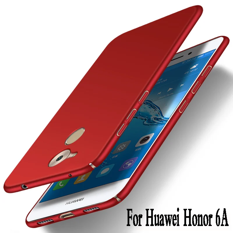 For huawei honor 6a cover case hard Plastic luxury fundas Protector mobile phone back for dli-tl20 armor 5&quot |