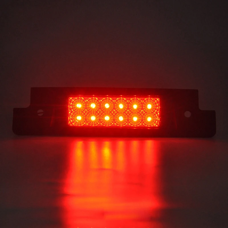 Замена OEM# XFG100330 дымчатые линзы Led High-крепление стоп светильник лампы для Land Rover Defender 90/110 открытие
