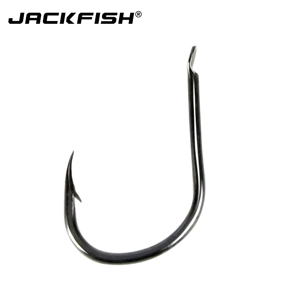 JACKFISH high carbon steel carp fishing hooks 500pcs/set 10 size 3#~12# pack jig head Fishing Gear Accessories | Спорт и развлечения