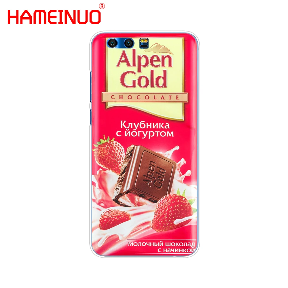 HAMEINUO alenka bar wonka чехол для телефона с изображением шоколада Huawei Honor 10 V10 4A 5A 6A 7A 6C 6X 7X 8