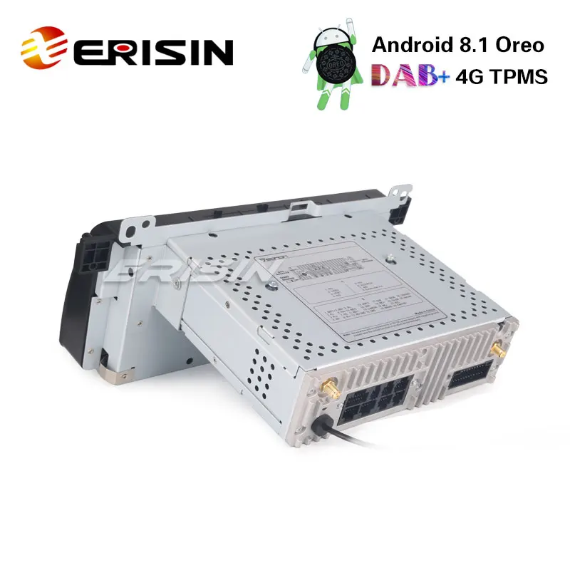 Erisin ES3346B 1 гама 7 дюймов машинный DVD плеер Android 8 автомобильный стерео gps DAB + 4G для BMW