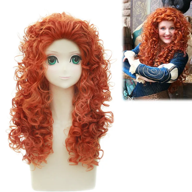 Косплей Костюм принцессы Merida Brave COS для Хэллоуина аниме унисекс | Тематическая