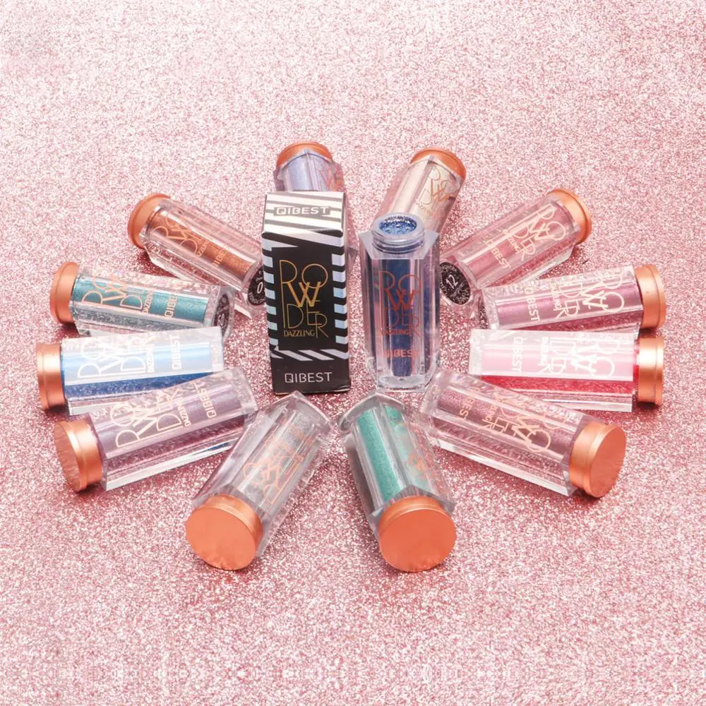 Перламутровые тени для век с высокой вспышкой пудра Хамелеон Пудра Русалка Цзи