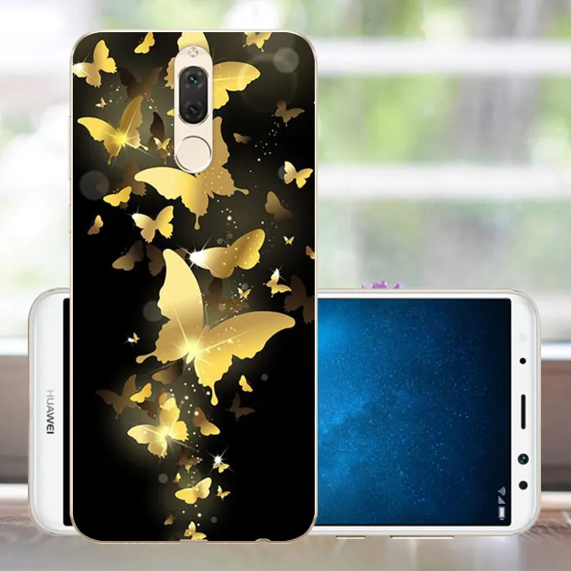 Чехол для Huawei Mate 10 Lite Nova 2i чехол Силиконовая задняя Сумка телефона 5 9 дюйма |