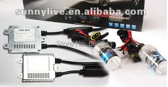 

For Jeep Wrangler 07-13 Head Light LED Angel Eyes with HID KIT